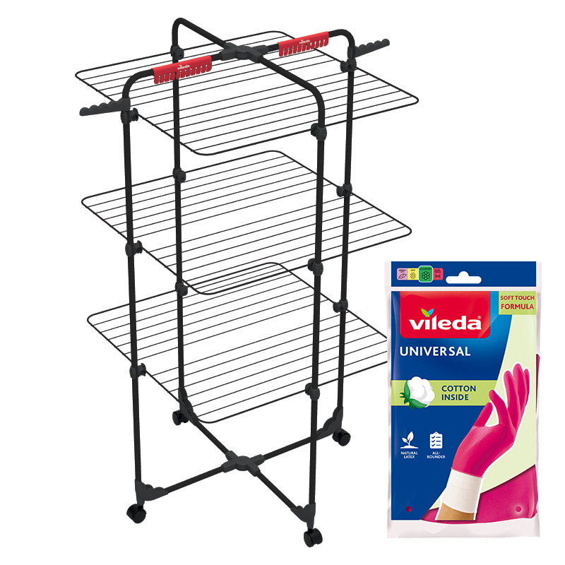 Suszarka na pranie Vileda Mixer 3 Ultimate czarna