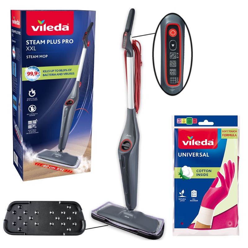 Mop parowy Vileda Steam Plus XXL Pro