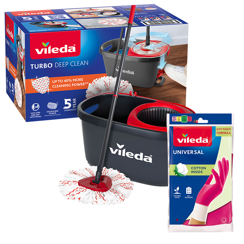 Mop obrotowy Vileda Turbo Deep Clean 