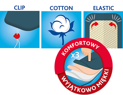 Vileda Comfort Plus - komfortowy, wyjątkowo miękki