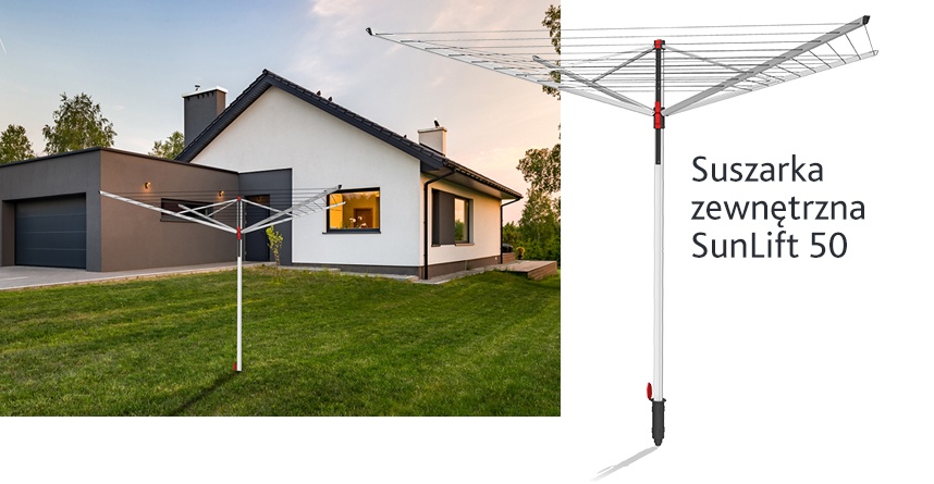 Suszarka ogrodowa Vileda Sun Lift 50