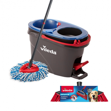 ZESTAW Mop obrotowy Vileda H2prO + szczotka PETPRO Gratis