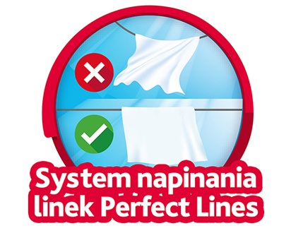 Vileda Sun Lift 50 - system napinania linek Perfect Lines