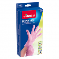 Rękawice Vileda Simple x 100 M/L