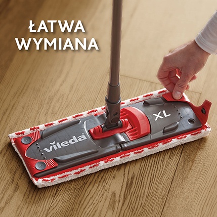 Vileda Ultramax XL, Ultramax XL Turbo, Ultramat XL - łatwa wymiana wkładu