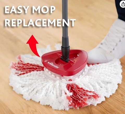 EASY MOP REPLACEMENT wymiana wkładu mopa