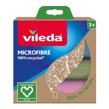 Ściereczka Vileda Microfibra 100% Recycled 3 szt.