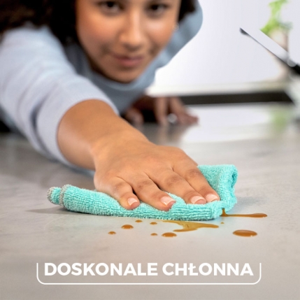 ściereczka proclean z enzymami jest doskonale chłonna