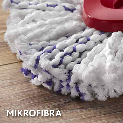 Wkład do mopa obrotowego TURBO 3w1 - wykonany z mikrofibry