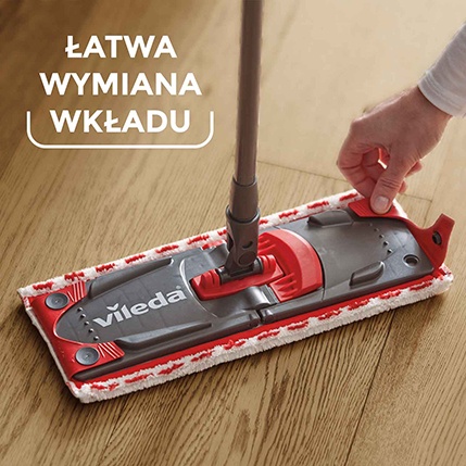 Vileda Ultramax Care - łatwa wymiana wkładu 