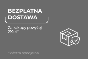 Bezpłatna dostawa za zakupy powyżej 219 zł *oferta specjalna