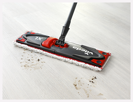  Vileda Ultramat Turbo XL Complete Box Floor mop, Set, Red :  Everything Else