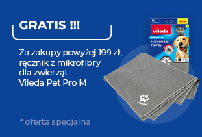 Ręcznik z mikrofibry dla zwierząt Vileda Pet Pro M Gratis za zakupy powyżej 199 zł*