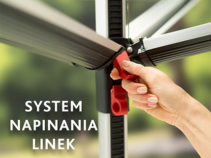 Vileda Sun-Rise Premium 50 - system napinania linek