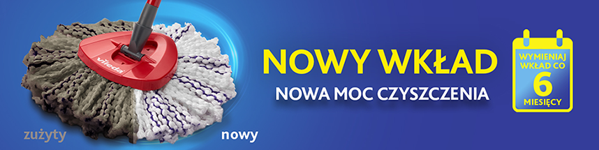 Wkład do mopa obrotowego TURBO 3w1 - nowy wkład - nowa moc - nowa moc czyszczenia