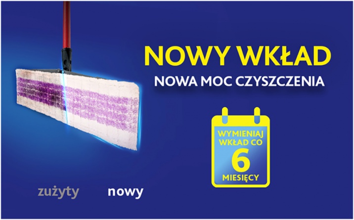 Vileda Ultramax Care 3 szt. - nowy wkład, nowa moc czyszczenia, wymieniaj co 6 miesięcy