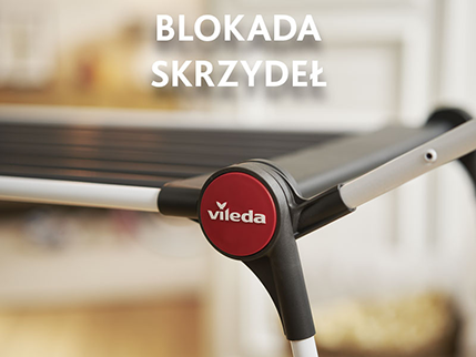 Vileda Soft Care - blokada skrzydeł